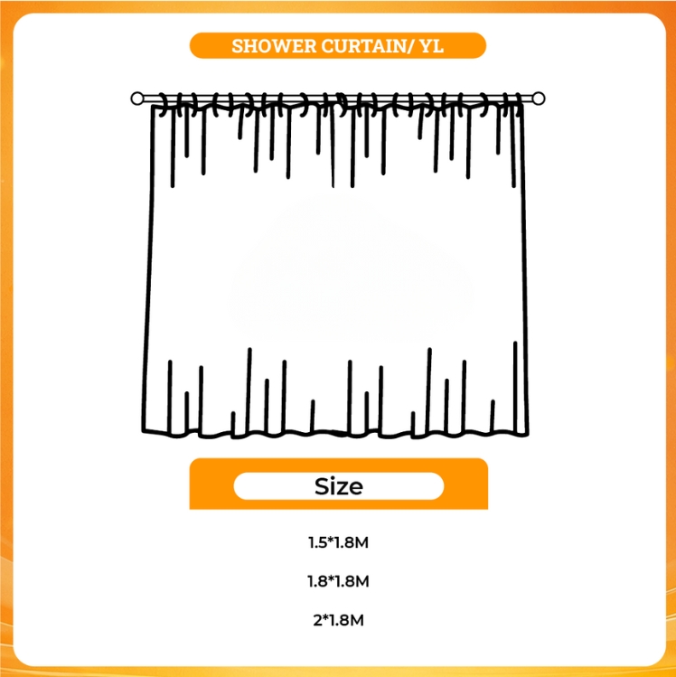 3D shower curtain - Madball Shop